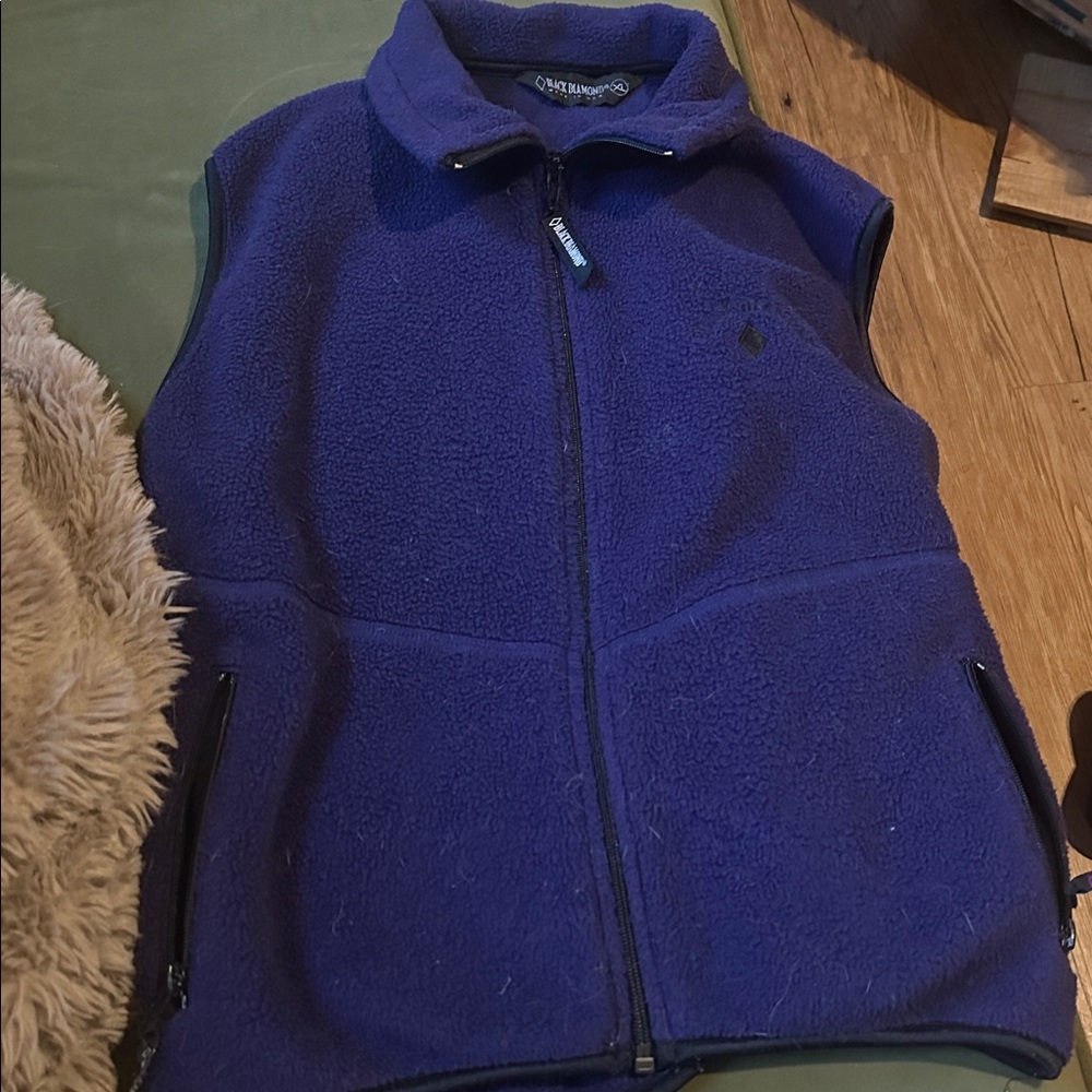 Black Diamond (Vermont) Deep Purple Fleece Vest